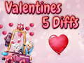 Spēle Valentīndiena 5 Atšķirības online