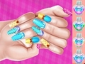 Spēle Elsa princeses tēma nagu māksla DIY online