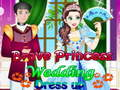 Spēle Drosmīgā princeses kāzu apģērbs online