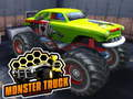 Spēle Ekstrēmās monster truck sacensības online