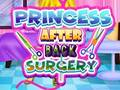 Spēle Princese pēc muguras operācijas online