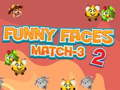Spēle Smešīgas Sejas Match-3 2 online