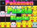 Spēle Pokémon Puzles Bloki online