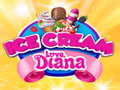 Spēle Saldējums Mīlestība Diana online