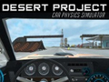 Spēle Tuksnesa projekta automašīnu fizikas simulators online