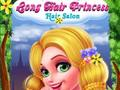 Spēle Garās Matu Princeses Frizētava online