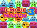 Spēle Emoji Match 3 online