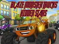 Spēle Blaze monstertrucku slēptās zvaigznes online