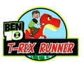 Spēle Ben 10 T-Rex Skrējējs online