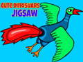 Spēle Skaistie Dinosauri: Pužļu spēle online