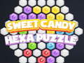 Spēle Saldi Kandy Heksa Pužle online