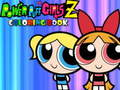 Spēle Krāsošanas grāmata Powerpuff meitenēm Z online
