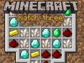 Spēle Minecraft Trīs Vienā Rindā online