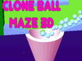 Spēle Klonu Bumba Labirints 3D online