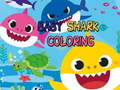 Spēle Krāsošana ar Baby Shark online