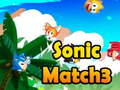 Spēle Sonic Match3 online