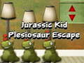 Spēle Jurassic Kid: Pleziozaura Izbēgšana online