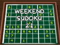 Spēle Brīvdienu Sudoku 21 online