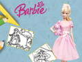 Spēle Barbie Krāsojamā grāmata online