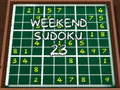 Spēle Nedēļas Nogales Sudoku 23 online