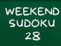 Spēle Nedēļas Nogales Sudoku 28 online
