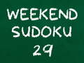 Spēle Nedēļas Nogales Sudoku 29 online