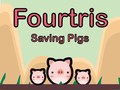 Spēle Fourtris: Cūku glābšana online