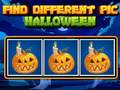 Spēle Atrast atšķirīgu attēlu Halloween online