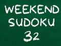Spēle Nedēļas Nogale Sudoku 32 online