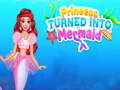 Spēle Princese Pārvērsta Par Jūras Meitene online