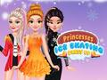 Spēle Princeses Slidošanā: Apģērbšana online