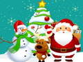 Spēle Ziemassvētku Ziemas Stāsts: Puzzle online