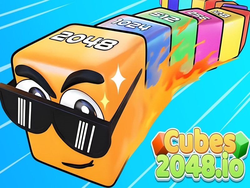 Spēle Kubi 2048. io online