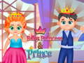 Spēle Bērnu princeses un prinči online