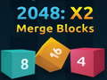 Spēle 2048: Apvienot blokus X2 online