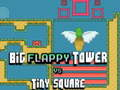 Spēle Liela FLAPPY Tornis pret Mazā Kvadrāta online