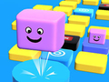 Spēle Lēciens Stacked Kubs 3D online