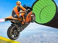 Spēle Motociklu triku brauciens online