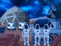 Spēle Kosmiskās meitenes bēgšana online