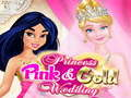 Spēle Princeses Rozā un Zelta Kāzas online