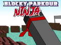 Spēle Bloku Parkour Ninja online
