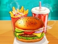 Spēle Laimīgie Bērni: Burgeru Veidotājs online