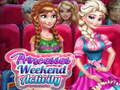 Spēle Princese nedēļas nogales aktivitātes online