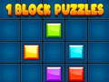 Spēle 1 Bloks Puzles online