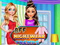 Spēle BFF Nakts apģērbu tendences online