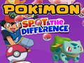 Spēle Pokémon Atrodi atšķirības online