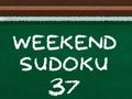 Spēle Nedēļas nogales Sudoku 37 online