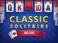 Spēle Klasiskā Solitaire Zila online