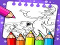 Spēle Krāsošana Kaķis Cepurē online