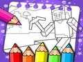 Spēle Minecraft Krāsojamā grāmata online